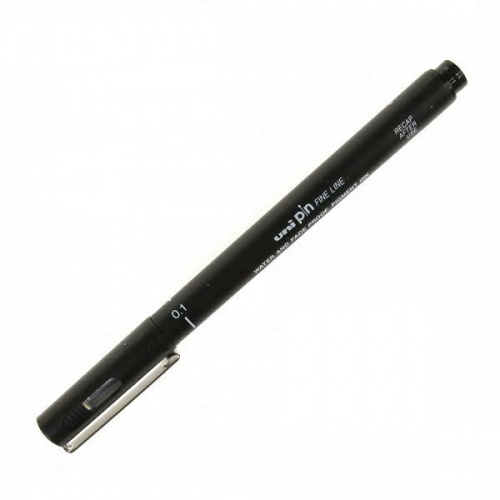 Fineliner Uni pin 01-200 crni