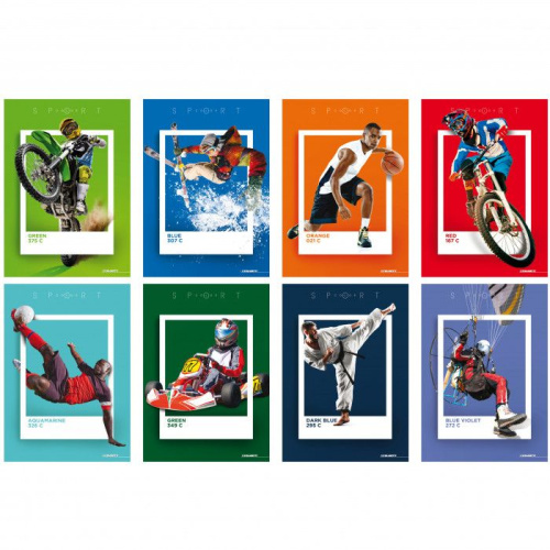 Bilježnica meki uvez A4 kocke 40+2L 80gr Blasetti