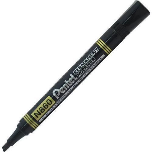 Marker permanentni Pentel N860 0,6–4,5mm kosi vrh crni