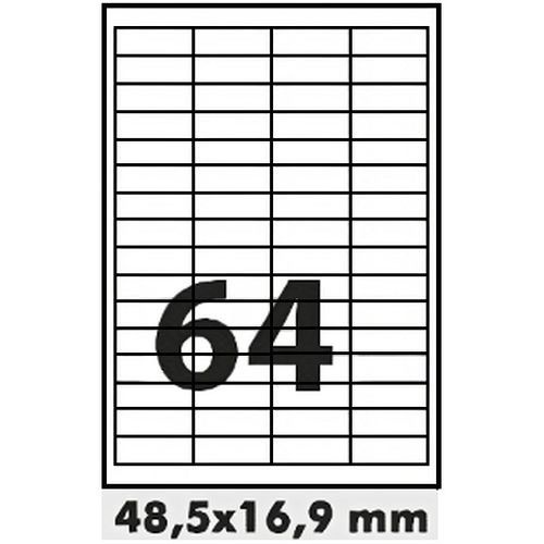 Univerzalne etikete za printanje Data A4 48,5x16,9 (1/100)