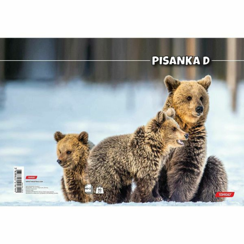 Pisanka D papir 90g korice 280g Animal Target 21614