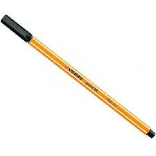Flomaster 0.40mm Stabilo point 88/46 crni