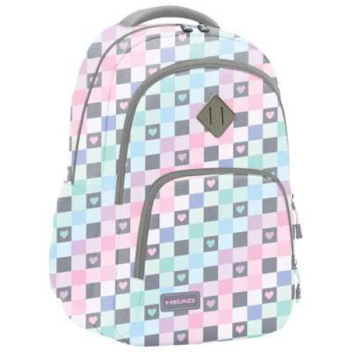 ruksak anatomski notebook anatomski Checkered Hearts Head 502024107