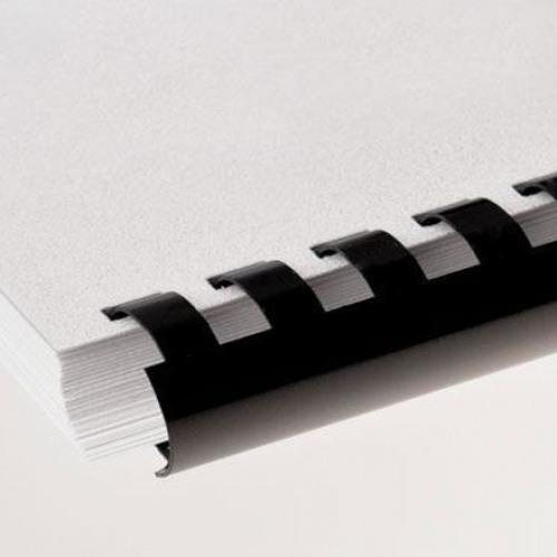 Spirala plastična fi 32mm crna 1/50