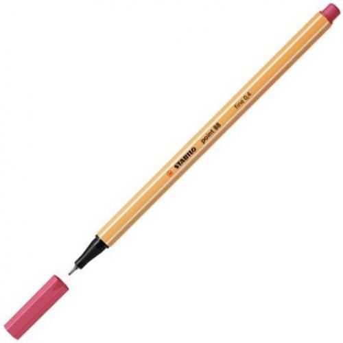 Flomaster 0.40mm Stabilo point 88/56 pink