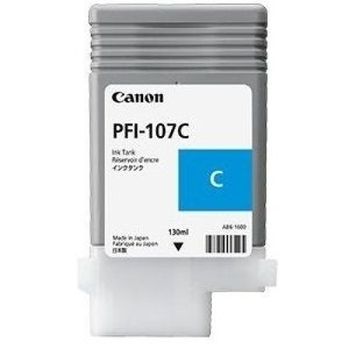 Tinta Canon PFI-107C original plava 130ml