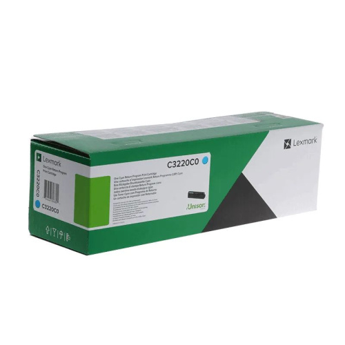 toner lexmark 3224 c3326 original cyan