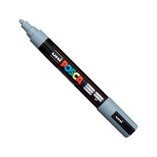 Marker Uni PC-5M Posca sivi