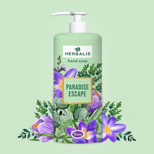 Sapun tekući 400 ml Herbalis Violeta Paradise Escape