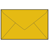 Kuverta žuta 360x230 1000-SGŠ 90g 1/100