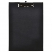 Ploča klip s preklopom+kvačica A4 kartonski pp Fornax crna
