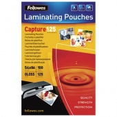 Folija za plastificiranje 54x86 125my sjajna 1/100 Fellowes