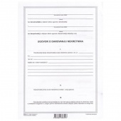 Obrazac A-420 ugovor o darivanju nekretnina