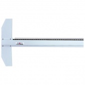 Ravnalo T 80cm fiksna glava aluminijsko Arda