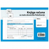 Obrazac I-410/NCR knjiga računa A6 za male obveznike fiskalizacije