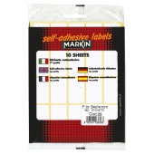 Etikete slep 34x14mm pk10L Markin 10026