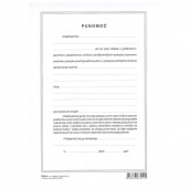 Obrazac B-14 punomoć