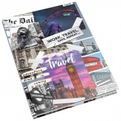 Bilježnica A4 tvrdi uvez karo 96L 60g Educa