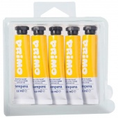 Tempera 12ml CMP alu tuba žuta