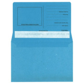 Kuverte B6-5 s povratnicom 75g plava 1/1000