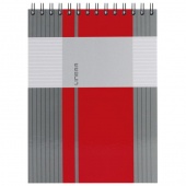 Blok kolegij A5 crte 80L spirala gore mat+lak Linear Marker 90g