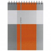 Blok kolegij A6 crte 80L spirala gore mat+lak Linear Marker 90g