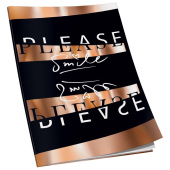 Bilježnica meki uvez A4 crte 40L 80g sjaj+glitter Connect