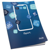 Bilježnica meki uvez A4 kocke 50+2L 80g mat+lak iStyle Connect