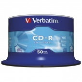CD-R 700/80 52x spindl Extra protection Verbatim 43351 1/50