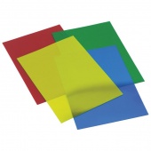 Folije za spiralni uvez 180my pvc A4 1/100 zelena