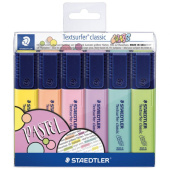 Marker signir pastel 364 1-5mm classic Staedtler CWP6 6boja
