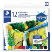 Pastele voštane akvarel 12boja Design Journey Staedtler 223 C12