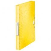 Mapa s gumicom hrbat-30mm A4 pp Wow Leitz 4629 roza