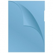 Fascikl L 120my pp A4 mat plavi