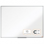 Bijela magnetna ploča Nobo Essence Steel 120x90 cm – aluminijski okvir
