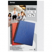 Korice za spiralni uvez 250g karton A3 1/100 bijele