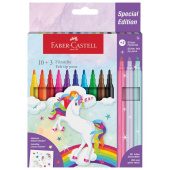 Flomaster školski 10+3boje Unicorn Faber Castell 554213