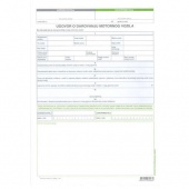 Obrazac Ugovor o darivanju motornog vozila