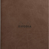 Bilježnica Rhodirama A5 crte 90gr 64 lista smeđa