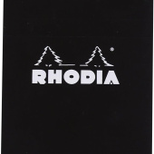 Blok 8,5x12 cm Rhodia dotpad dots 80gr crni