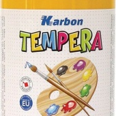 Tempera 1000ml boca Karbon žuta