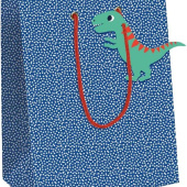 Poklon vrećica Clairefontaine dino dots 21,5x10,2x25,3 cm