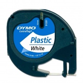 Vrpca LT 12mmx4m plastična Dymo 91201/91221 bijela