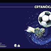 Crtančica papir 80g korice 280g Cool Target 27302