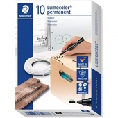 Marker permanentni 2 mm Lumocolor Staedtler 352-9 crni 1/10