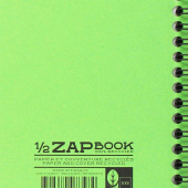 Blok Demi Zap book CLF A6 80gr 80 listova mix boja spiralni uvez