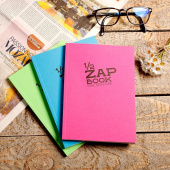 Blok Demi Zap book CLF A5 80gr 80 listova mix boja ljepljeni uvez