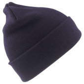 Kapa zimska Woolly tamno plava