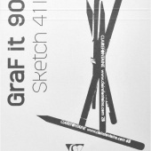 Blok Graf IT Clairefontaine A6 90gr za suhu tehniku bianco