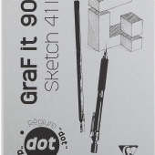 Blok Graf IT Clairefontaine A4 90gr za suhu tehniku točkice